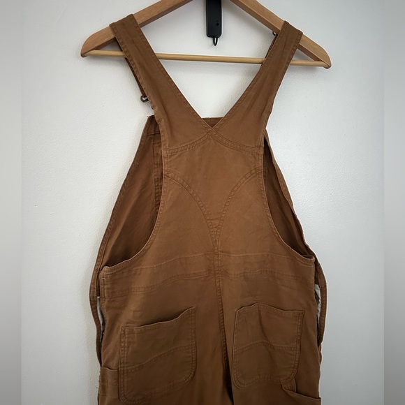 Carhartt Brown women Overalls sz 4-6 short - Picture 9 of 9